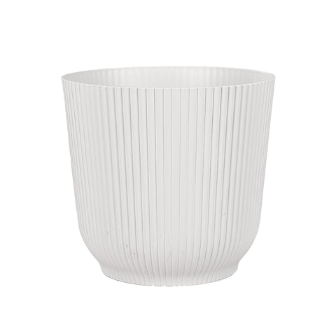 Modern Rib Design Plastic Pot