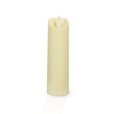 Moving Flame LED Candle glowing