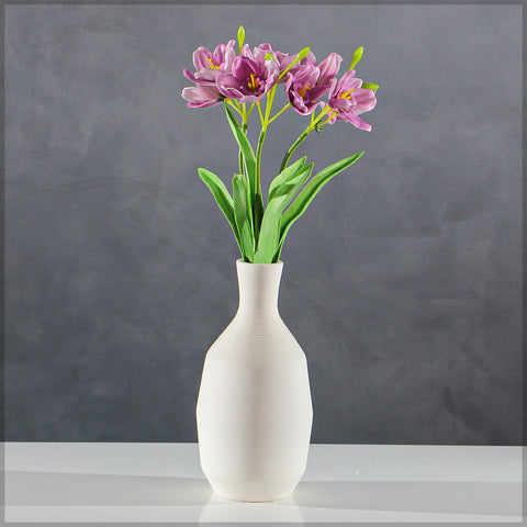 Artificial Narcissus Daffodil Fake Flower Bunch (without vase)