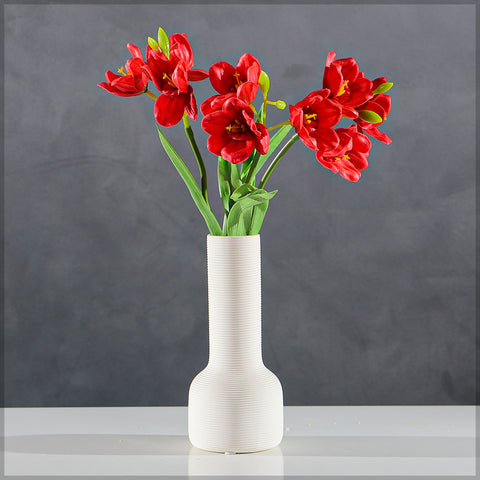 Artificial Narcissus Daffodil Fake Flower Bunch (without vase)