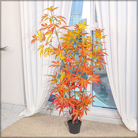 Indoor Faux Maple Plant