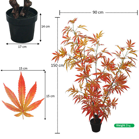Fake Maple Tree Decor