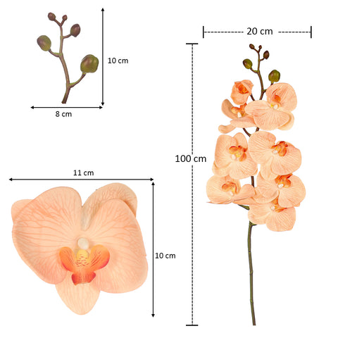 Nearly Natural Orchid Flower Stems