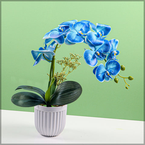 2PCS Artificial Orchid Flowers in Different Colors(without vase)