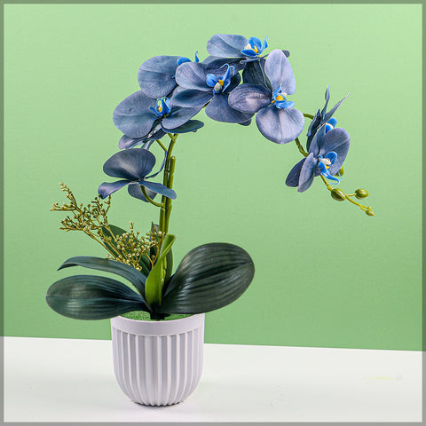 2PCS Artificial Orchid Flowers in Different Colors(without vase)