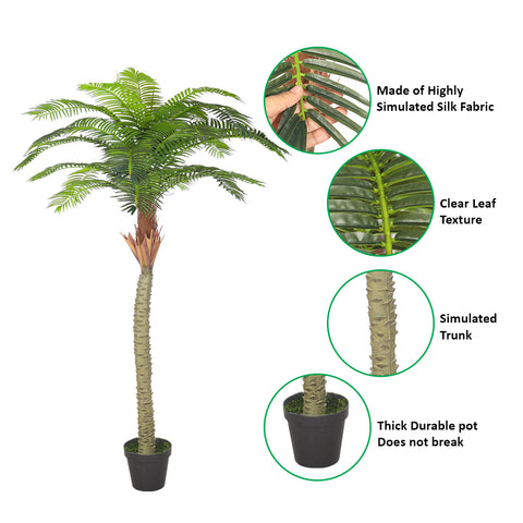 artificial palm tree for home