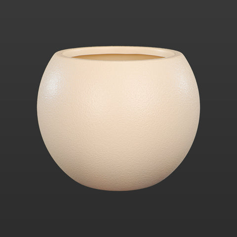 Simple Round Plastic Planter