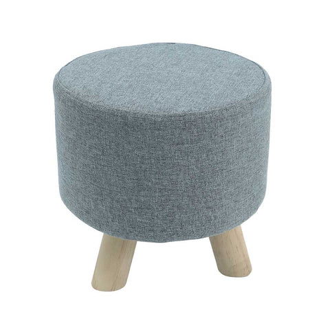 Round Shaped Ottoman Wood Stool