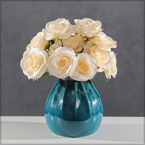 Artificial Silk Rose Flowers