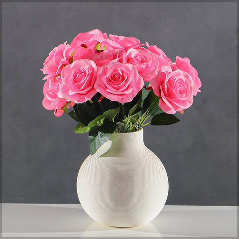 Artificial Silk Rose Flowers