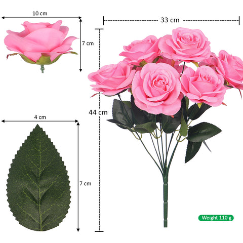 Artificial Silk Rose Flowers