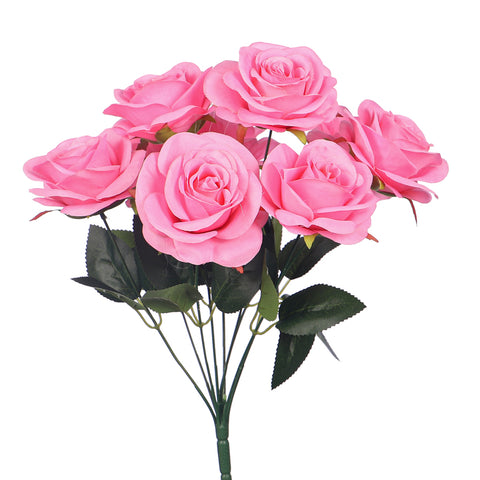 Artificial Silk Rose Flowers