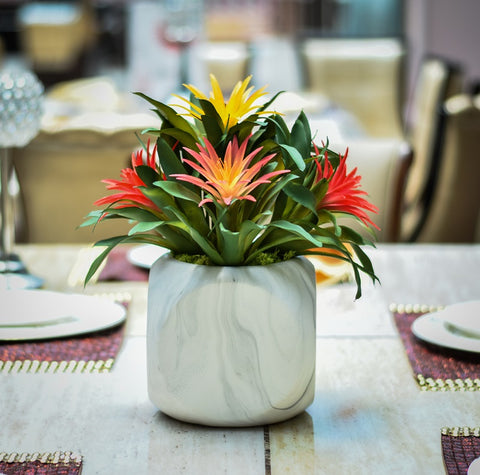 Faux tropical plant