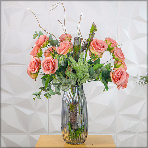 Artificial Silk Rose Flowers