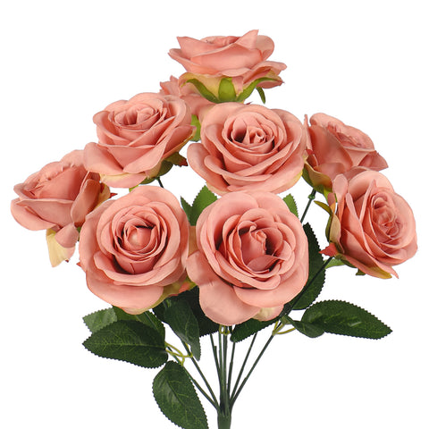 Artificial Silk Rose Flowers