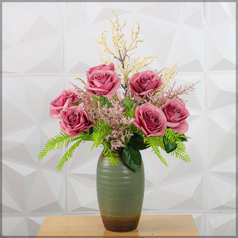 Artificial Silk Rose Flowers