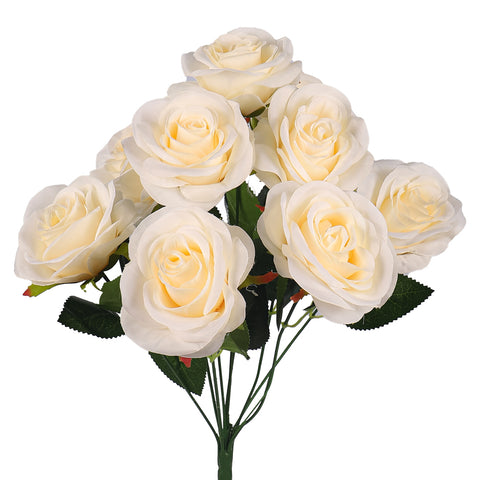 Artificial Silk Rose Flowers