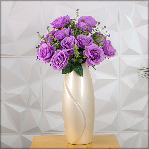 Artificial Silk Rose Flowers