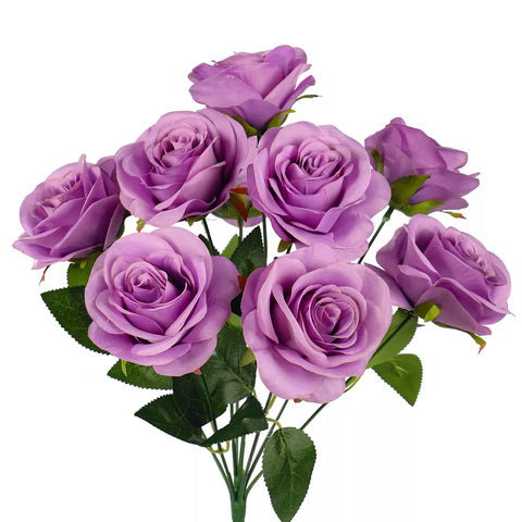 Artificial Silk Rose Flowers