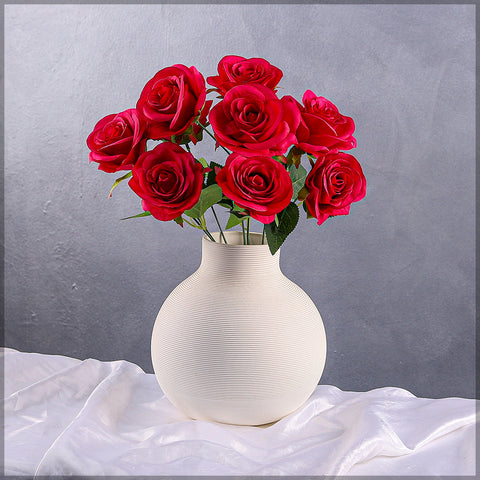 Artificial Silk Rose Flowers