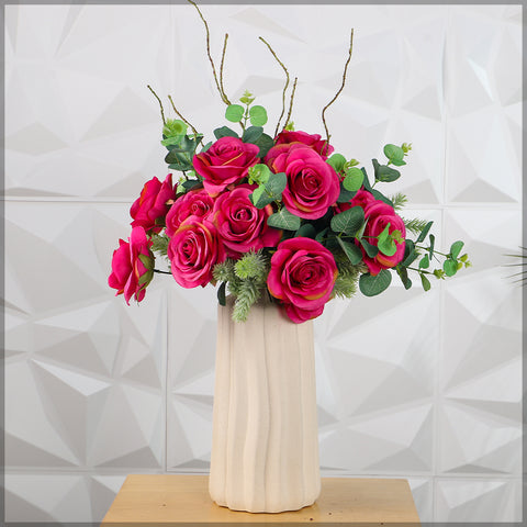 Artificial Silk Rose Flowers