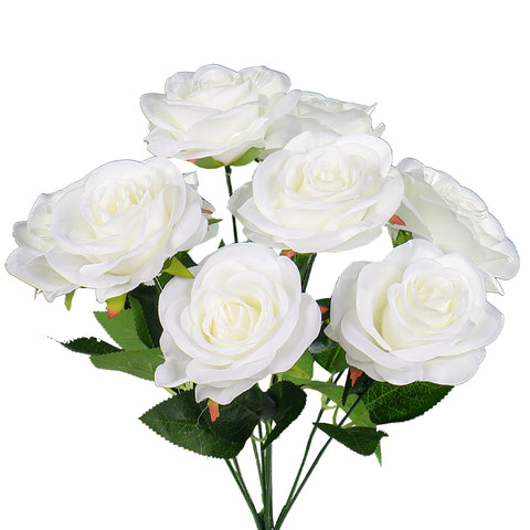 Artificial Silk Rose Flowers