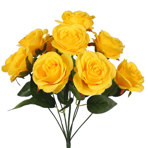 Artificial Silk Rose Flowers