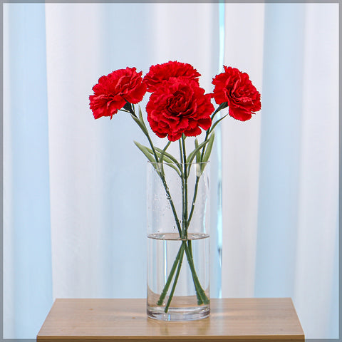 Artificial Single Stem Carnation Flowers