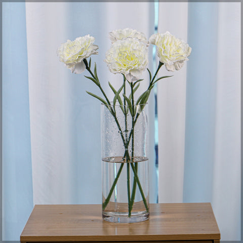 Artificial Single Stem Carnation Flowers