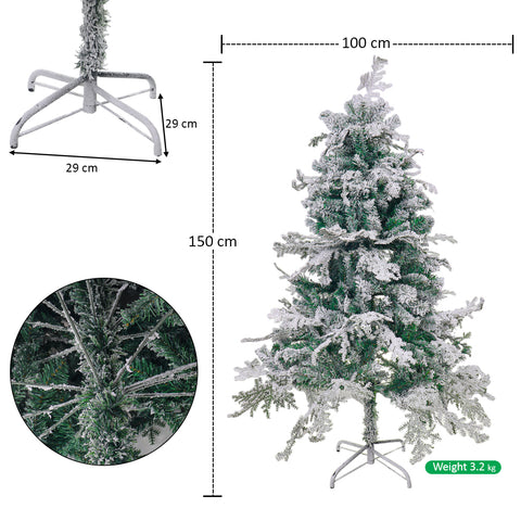 Snowy Christmas Tree