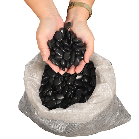 Decorative Black Stones 1-2cm