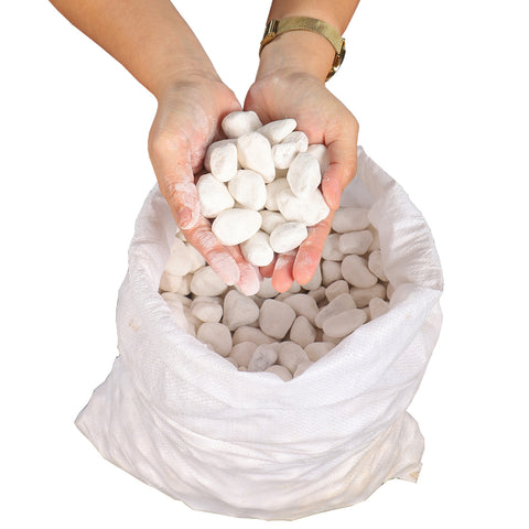 2-3cm Decorative White Stones