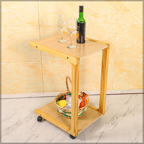 Rolling utility cart for home