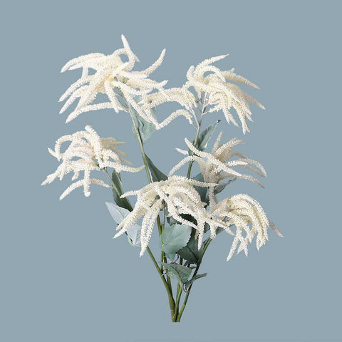 2 pcs artificial white amaranthus