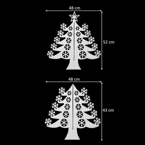 Tabletop White Christmas Tree