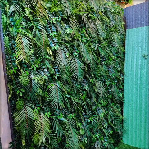 tropical leaf wall decor