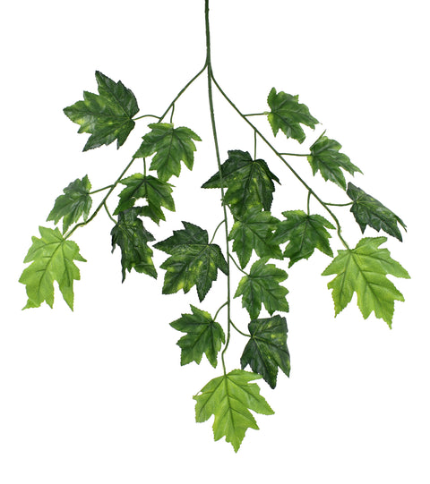artificial canada leaves hanging