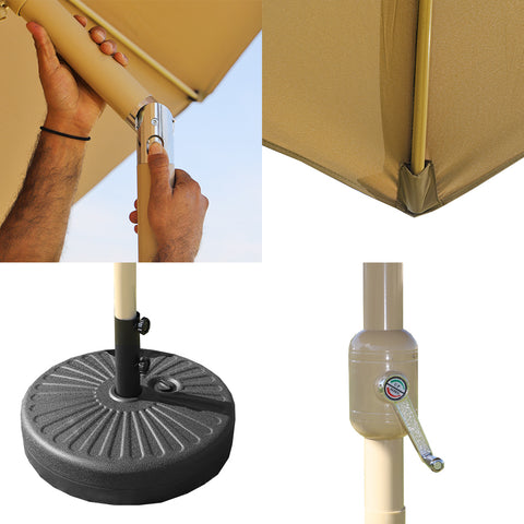 umbrella with base Dubai