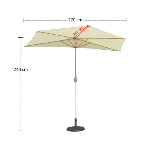 half umbrella