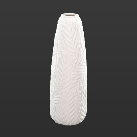 Tall leafy Design Ceramic Vase