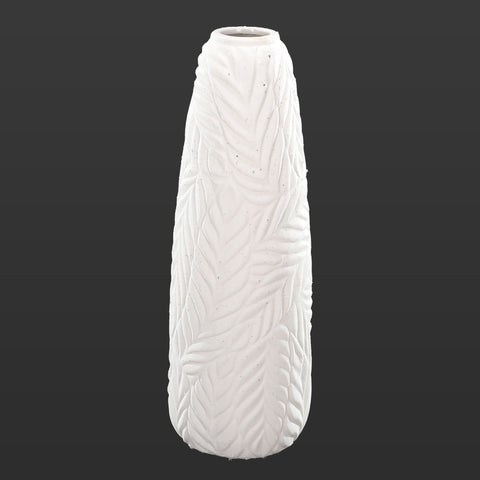 Tall leafy Design Ceramic Vase