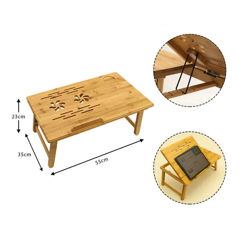 Wooden Adjustable Laptop Stand