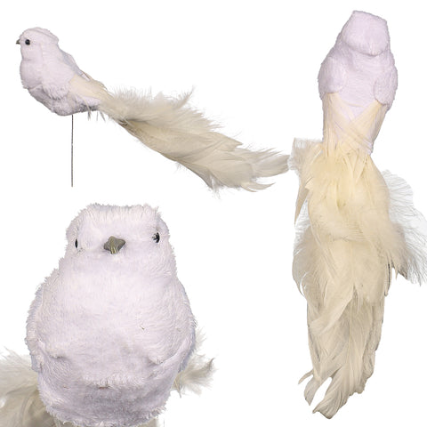 Artificial white birds