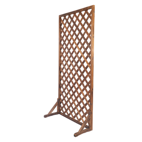 wooden garden trellis