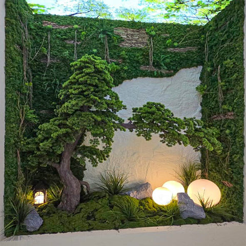 Serene Indoor Zen Garden