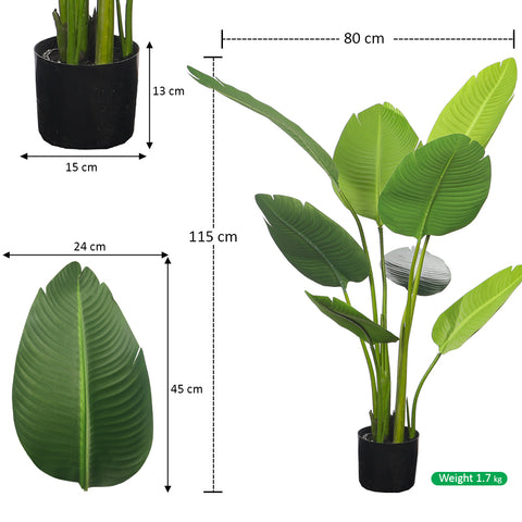 Artificial Banana Plant 90cm High