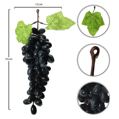 Realistic artificial grapes for decoration