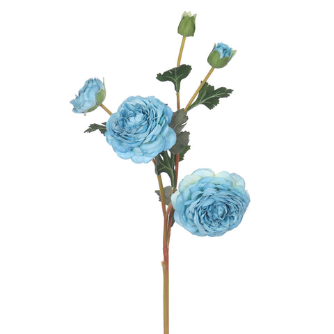 Artificial Silk Rose Flower Single Stem(without vase)