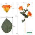 Decorative Artificial Eustoma Bunch