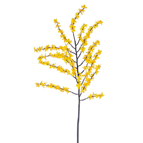 Artificial Forsythia Spray Stem